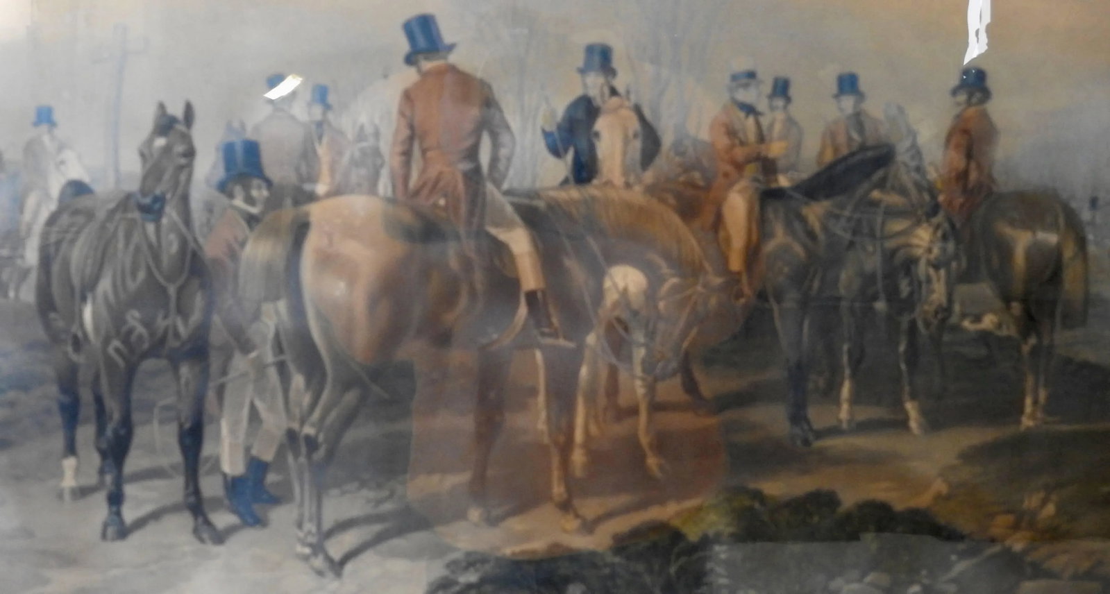Fox Hunting the Meet Lithograph by Artist J. F. Herring - 3