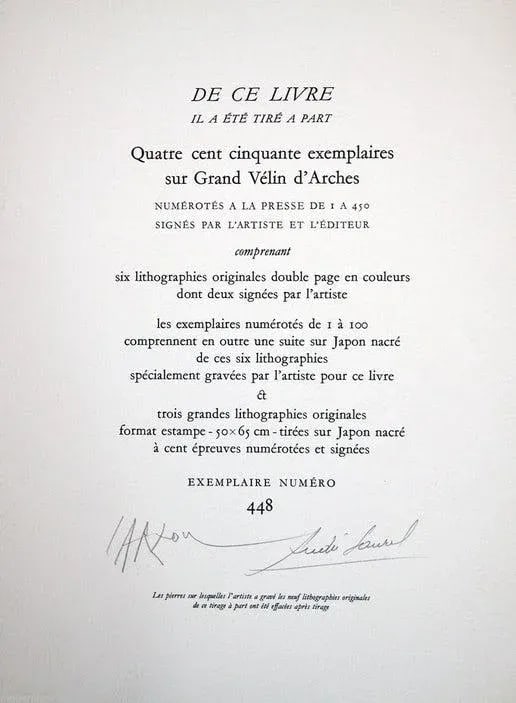 Jean Carzou Limited Edition Lithograph "Antibes" - 4