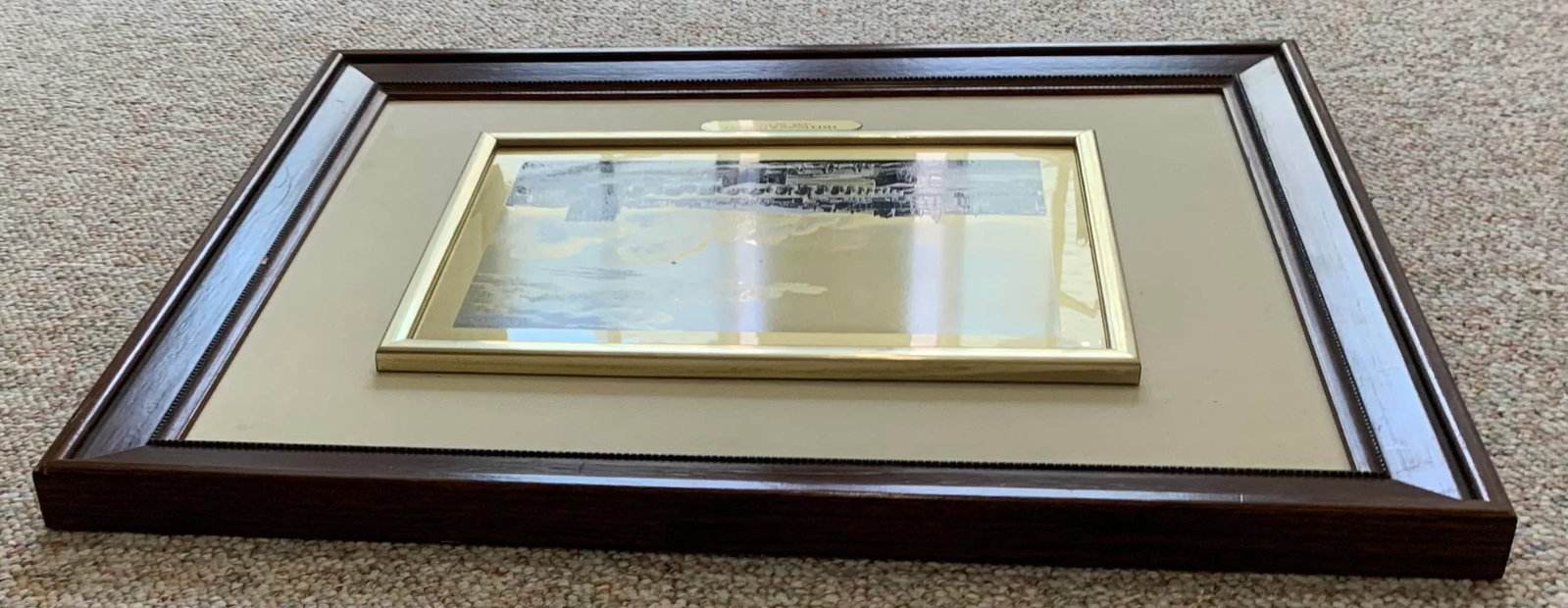 Vintage Framed Print of a Vista of Cordova Spain - 2