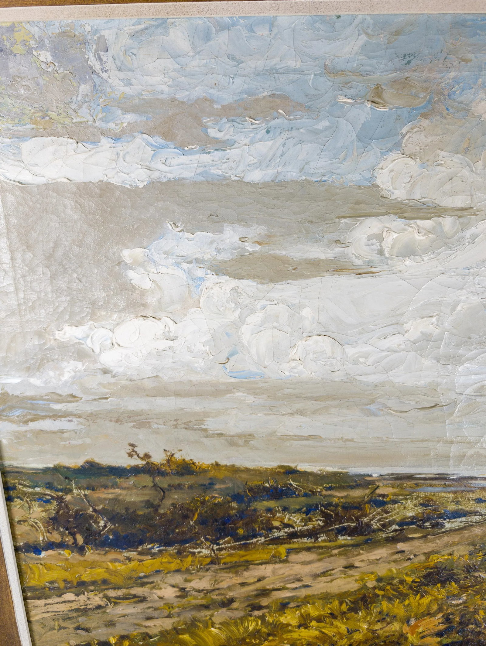 Early 20th Century English or American Coastal Dune Impressionist Landscape Painting - 10