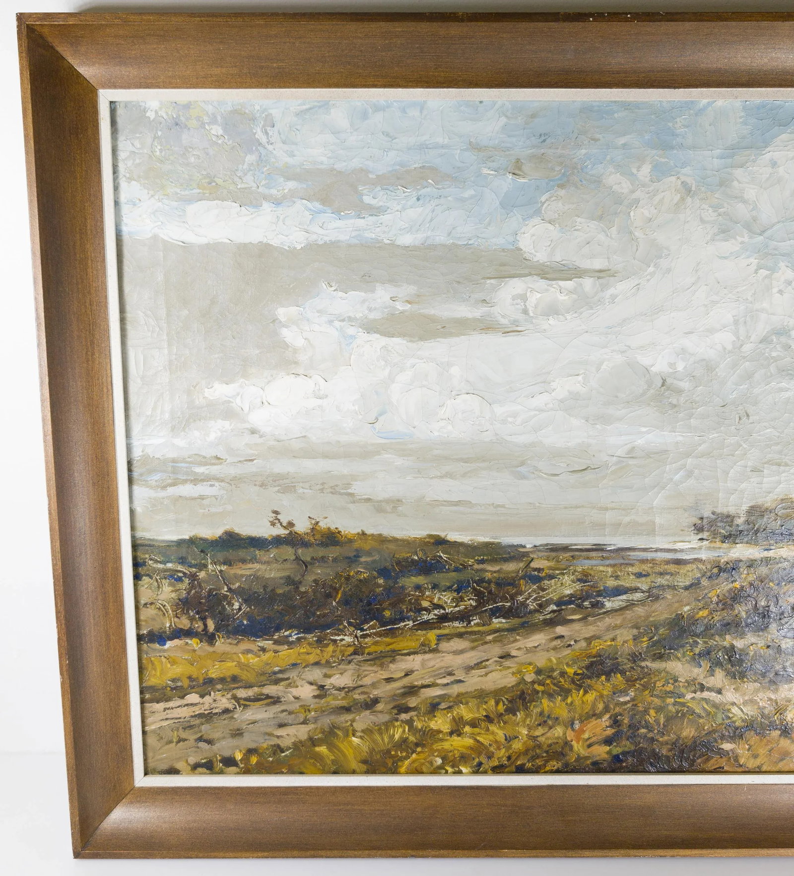 Early 20th Century English or American Coastal Dune Impressionist Landscape Painting - 2