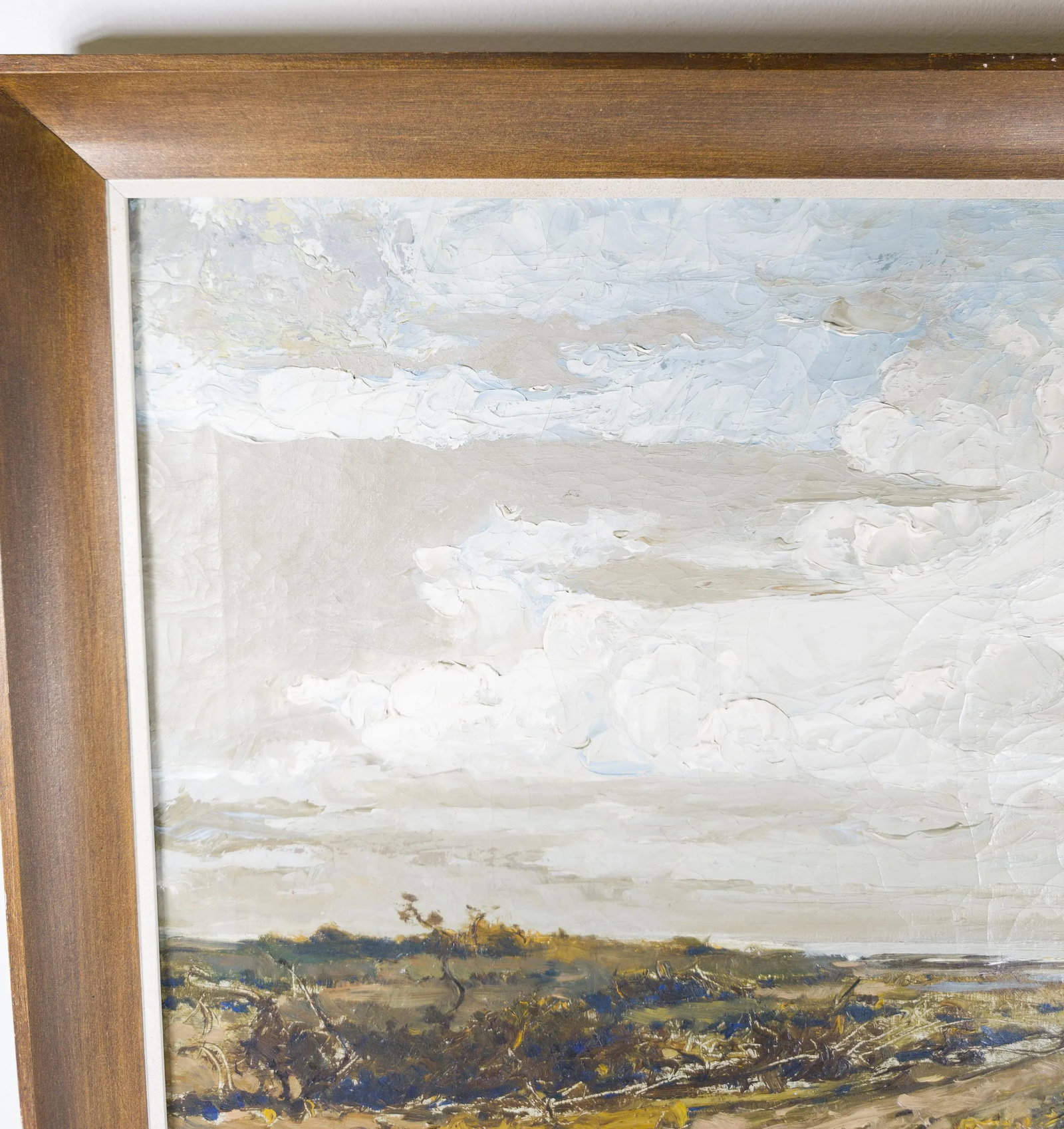 Early 20th Century English or American Coastal Dune Impressionist Landscape Painting - 4