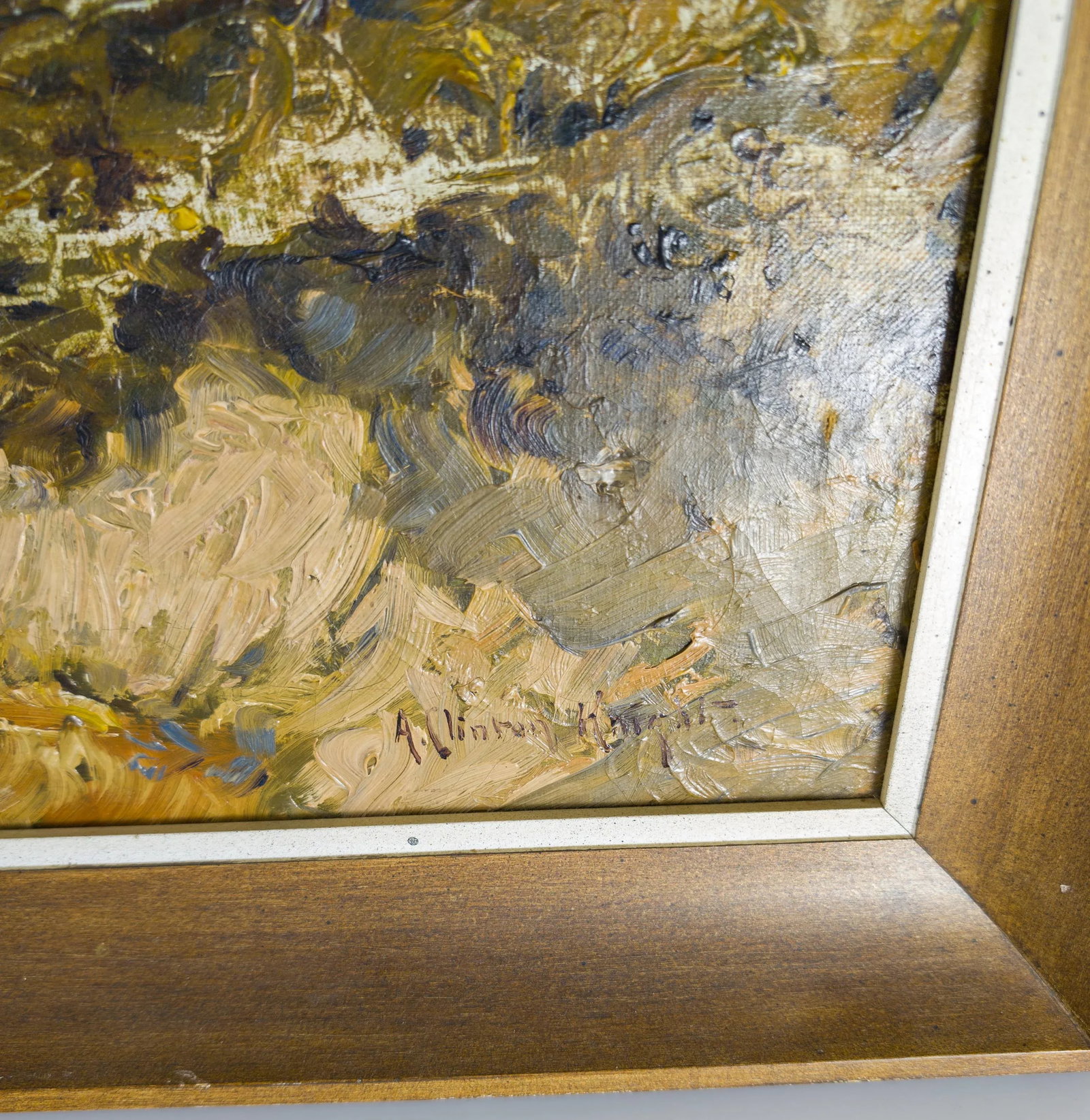 Early 20th Century English or American Coastal Dune Impressionist Landscape Painting - 8