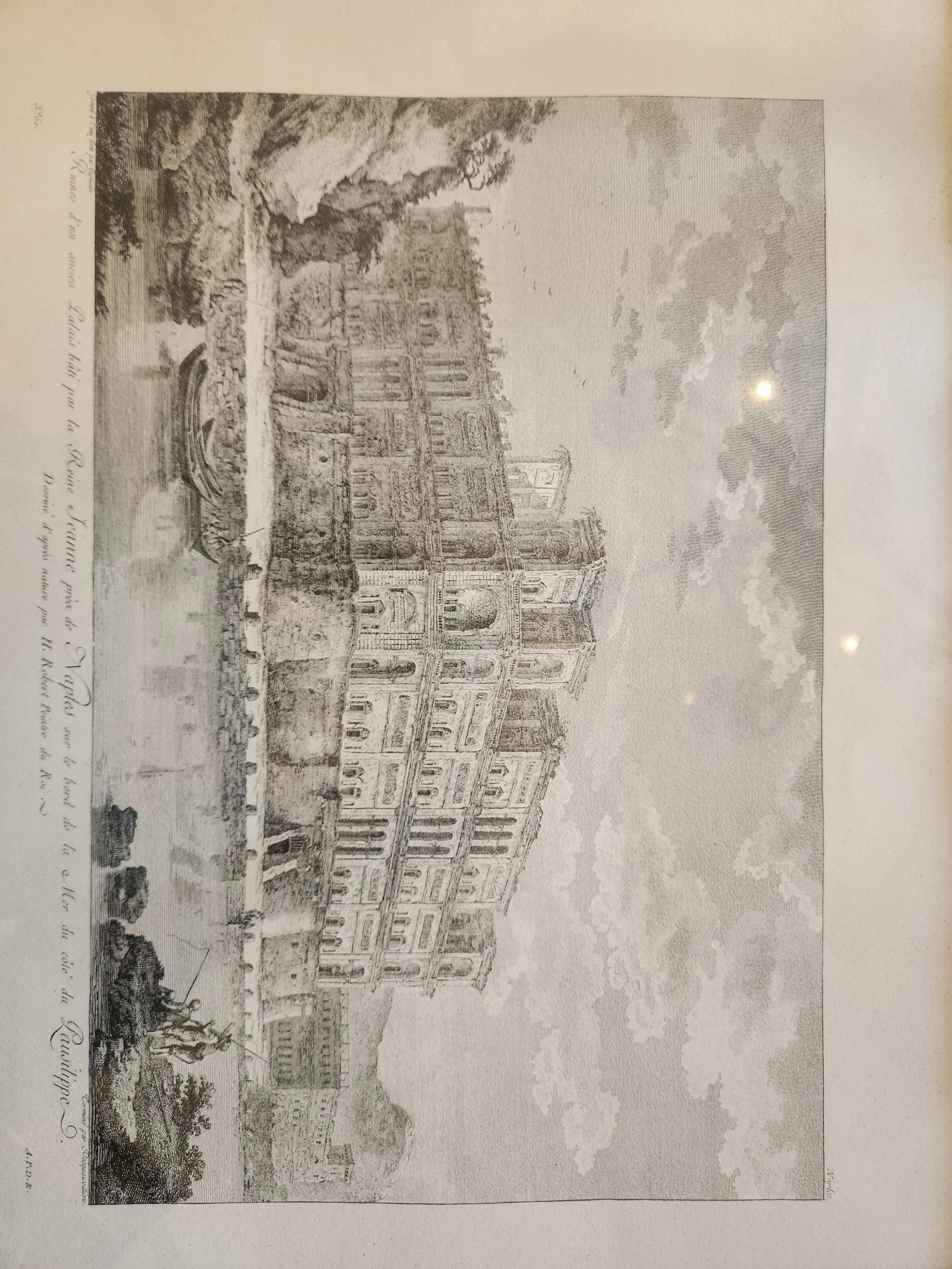 Antique Print of Naples, Italy - 3