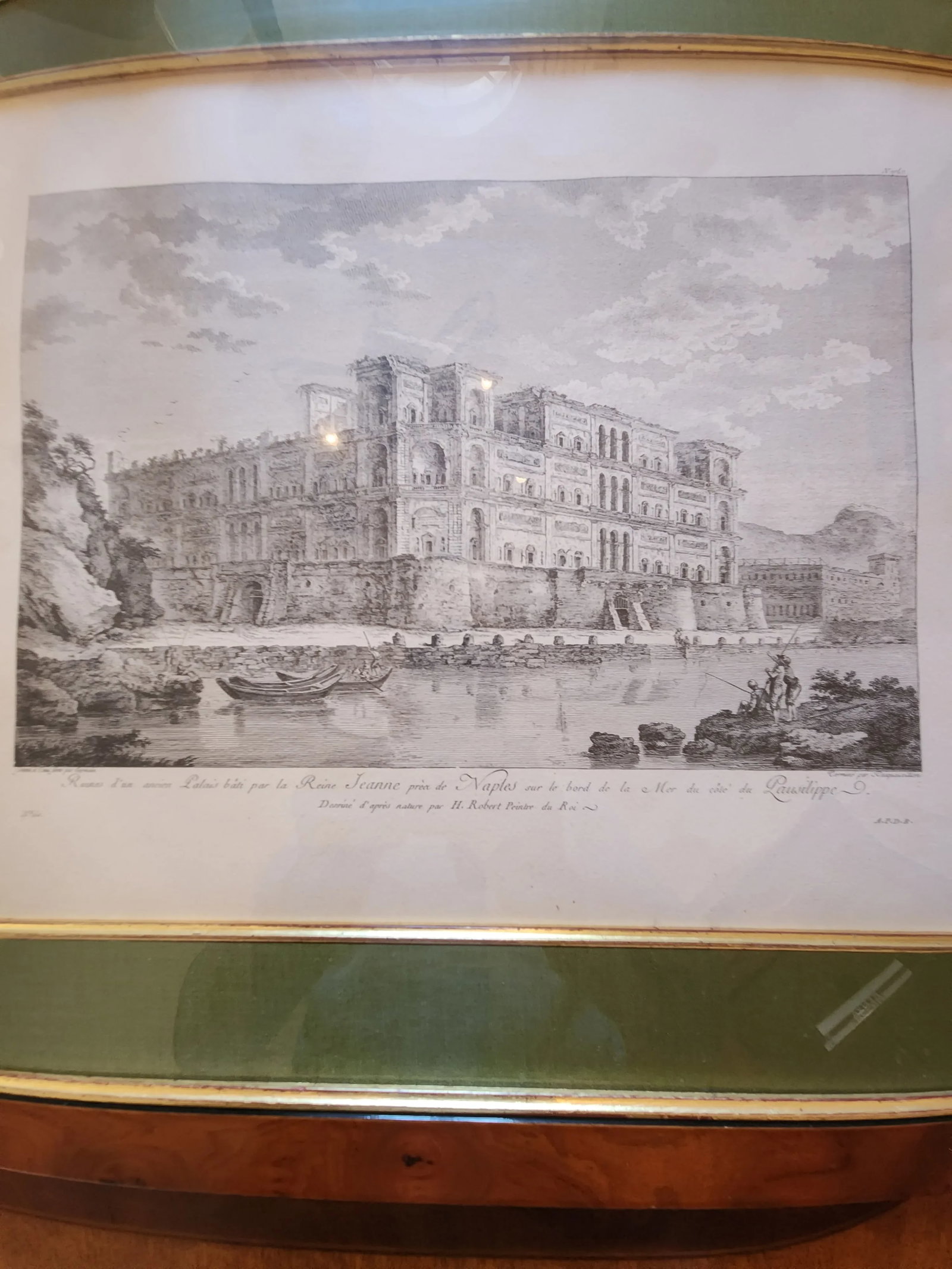 Antique Print of Naples, Italy - 4