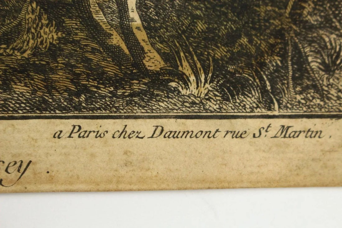 1760's Vue d'Optique Optical View of Portsmouth, Jean-Francois Daumont, Paris - 11