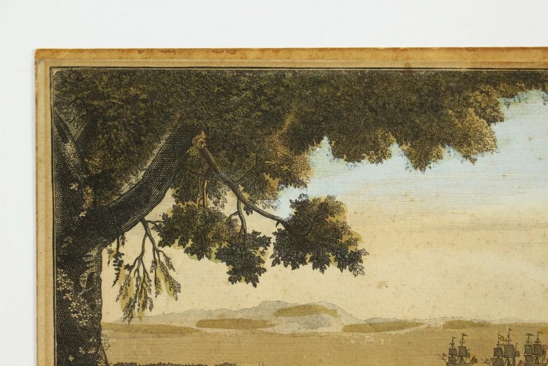 1760's Vue d'Optique Optical View of Portsmouth, Jean-Francois Daumont, Paris - 7