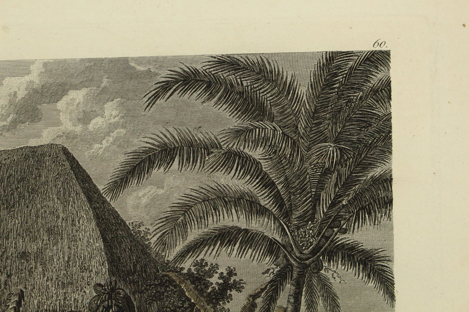 1784 James Cook & J. Webber Engraving - an Offering in the Sandwich Islands - 6