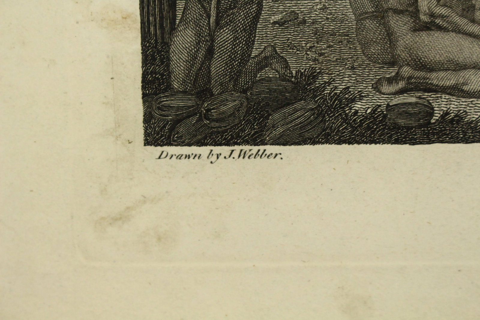 1784 James Cook & J. Webber Engraving - an Offering in the Sandwich Islands - 7
