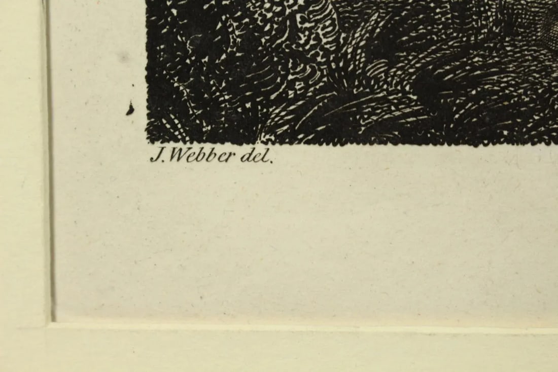1784 James Cook & J. Webber Original Engraving - 8