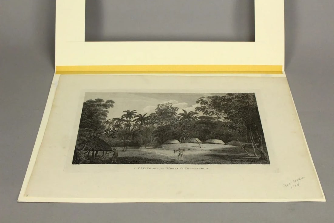 1784 James Cook & J. Webber Original Engraving - 9