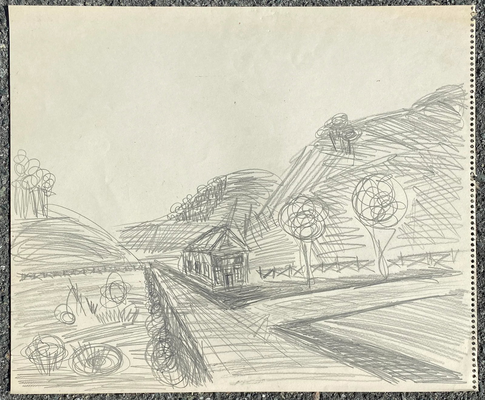 1964 Larry Connatser Chicago Landscape - 3