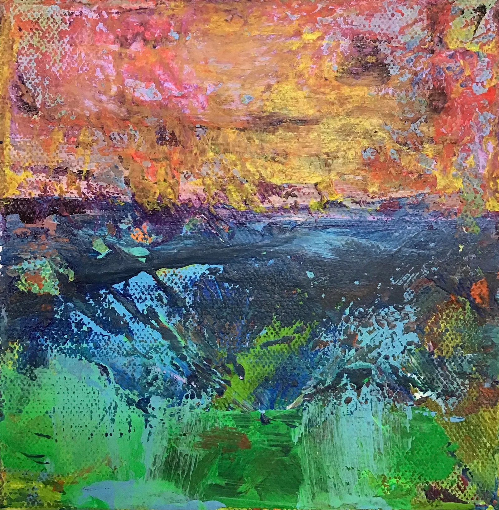 Abstract Painting on Stretched Canvas by Stephen Stilgenbauer - 2