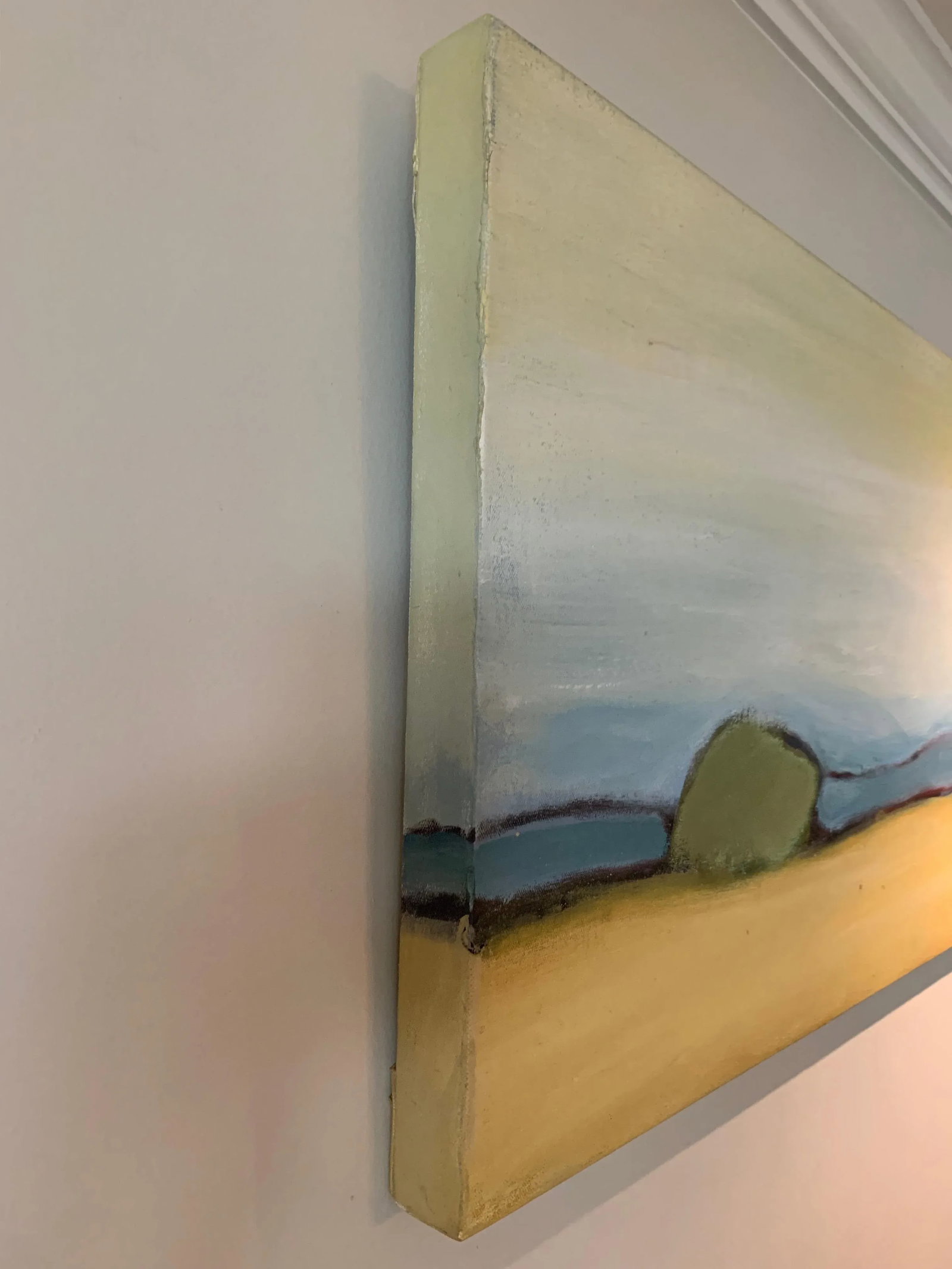 Abstract Oil on Canvas - Desert Landscape, "New Mexico Ii" - 3