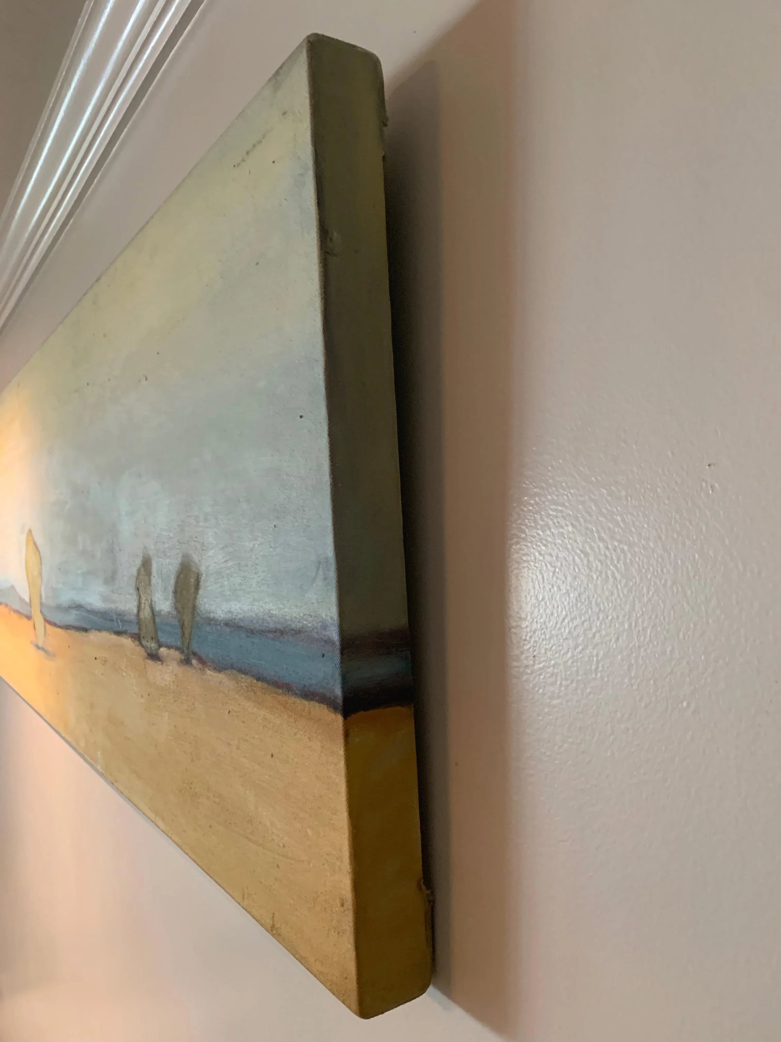 Abstract Oil on Canvas - Desert Landscape, "New Mexico Ii" - 5
