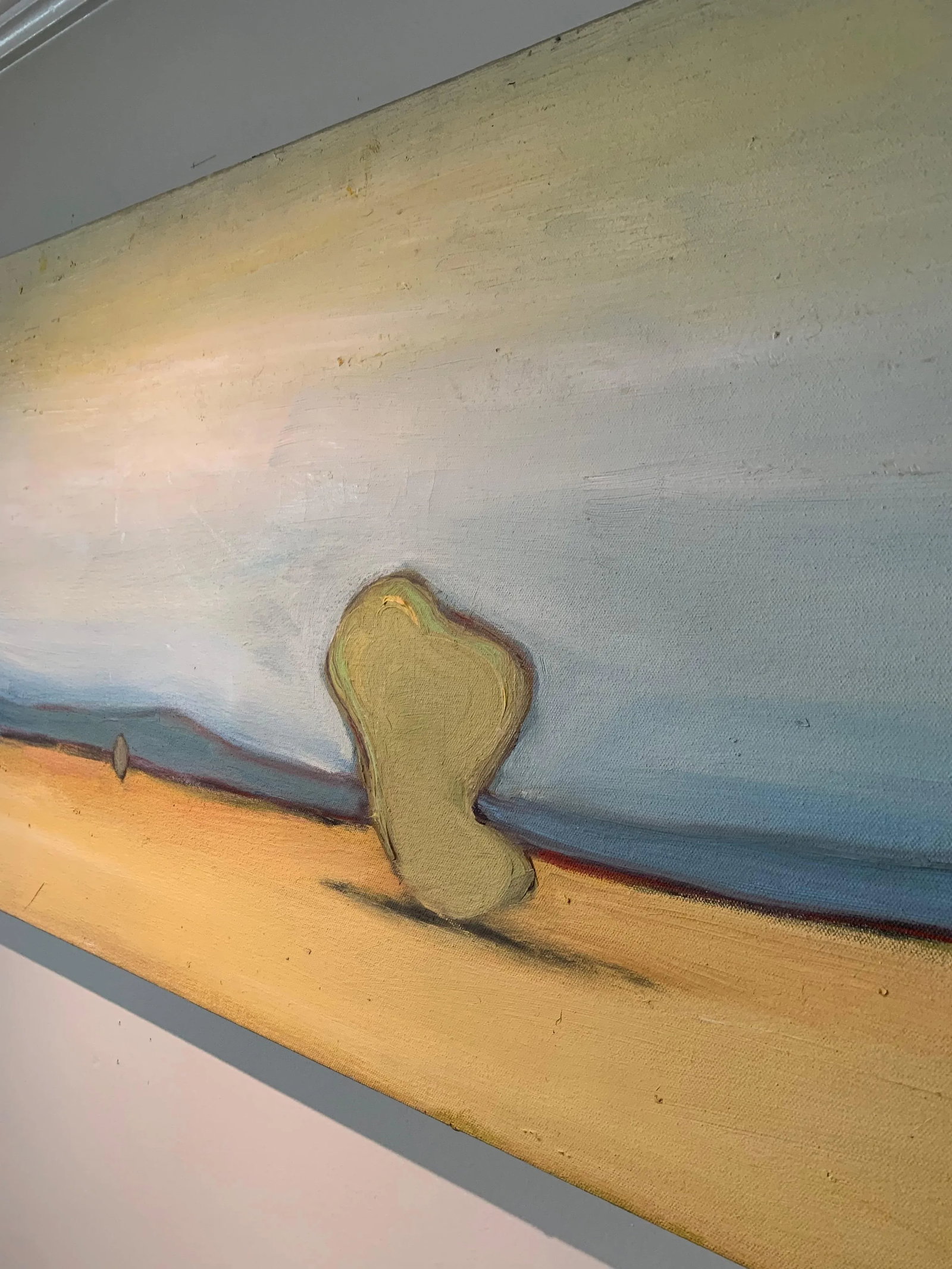 Abstract Oil on Canvas - Desert Landscape, "New Mexico Ii" - 7