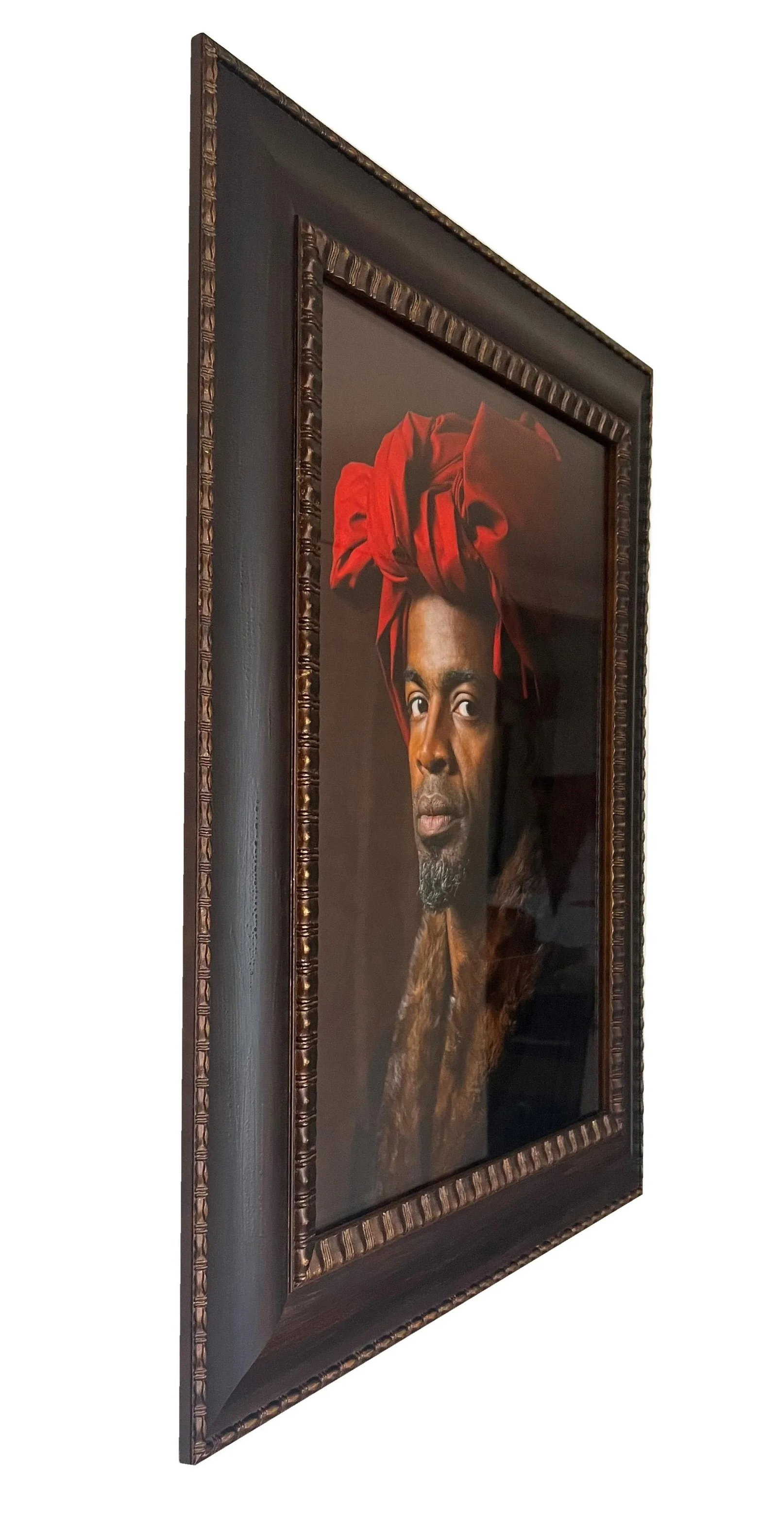 Ode to Van Eyck Self Portrait Photograph by E2 Elizabeth Kleinveld and Epaul Julien - 4
