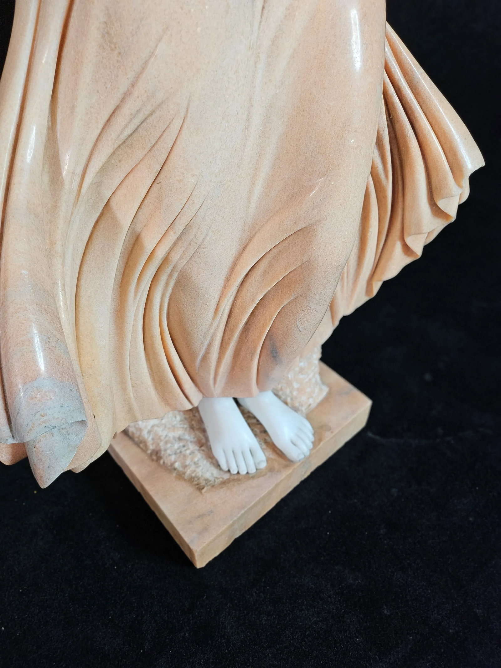 1970s Marble Woman Sculpture - 7