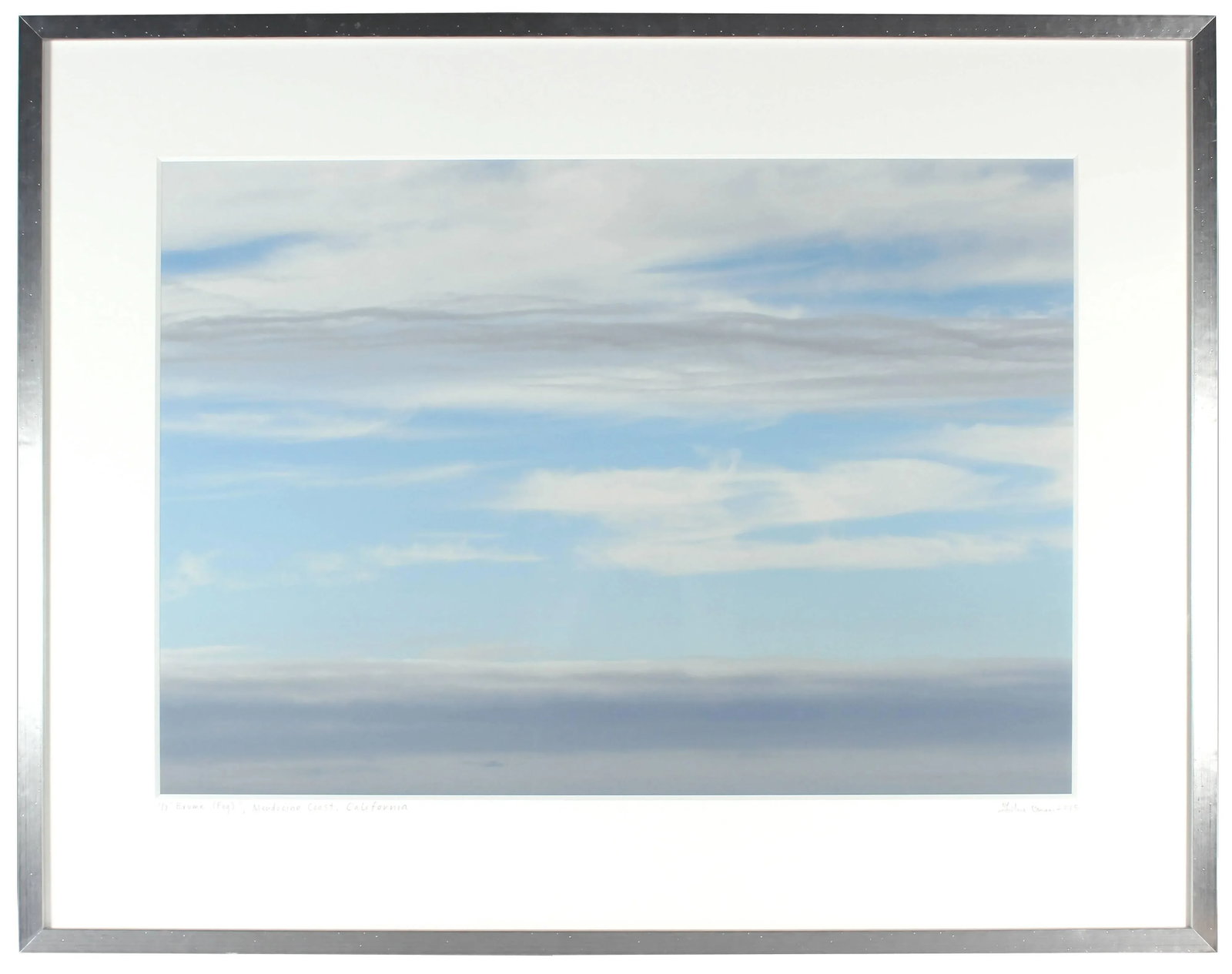 Gaetan Caron "Brume (Fog)" Mendocino Color Photograph, 2015 2015 - 6