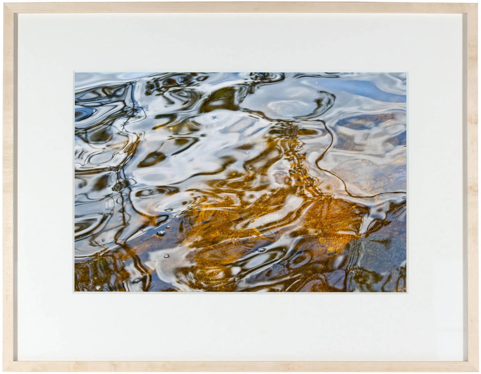 Gaetan Caron "Like Water, Like Gold" (De l'Eau en Or), New Hampshire Color Photo, 2013 - 2