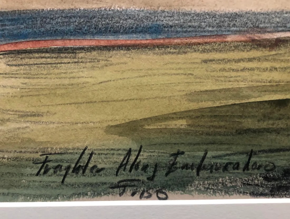 1940s San Francisco Embarcadero Painting - 2