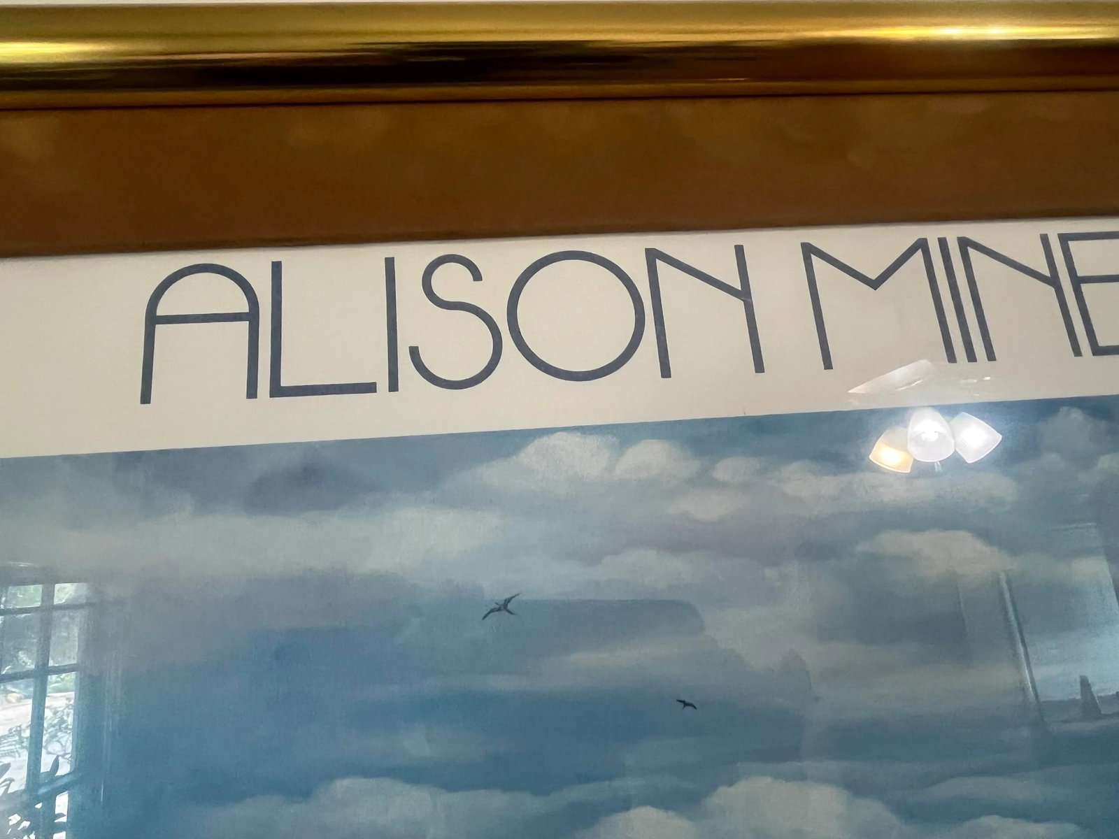 1990s Vintage Alison Minor Serigraph Art Print, Framed - 6