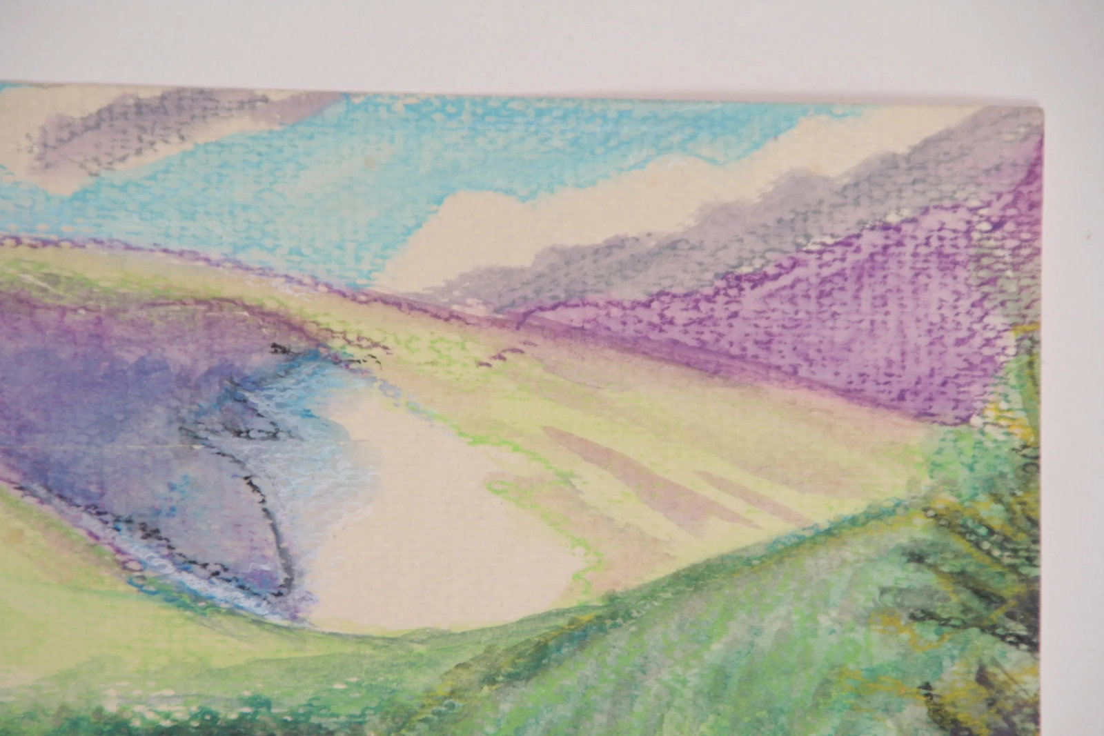 1970s Landscape in Pastel - 5