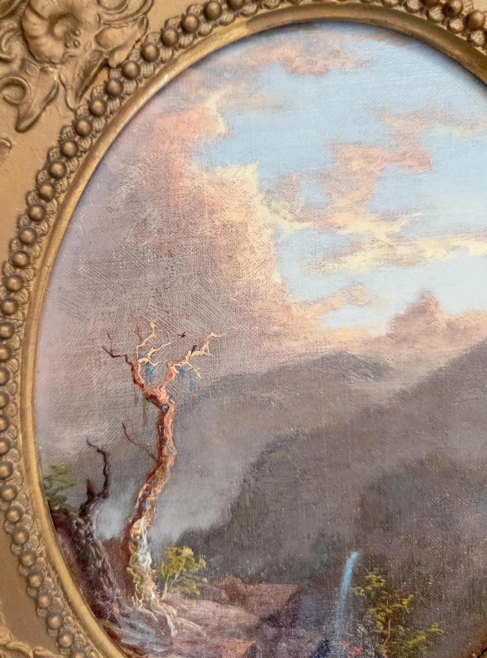 19th Century American Hudson River School Landscape Painting, Unsigned - 7