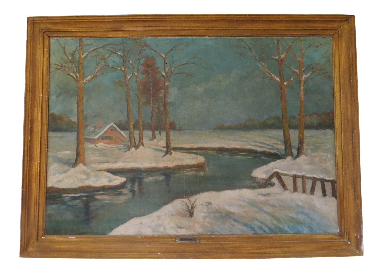Late 19th Century Winter Landscape (1 of 6)