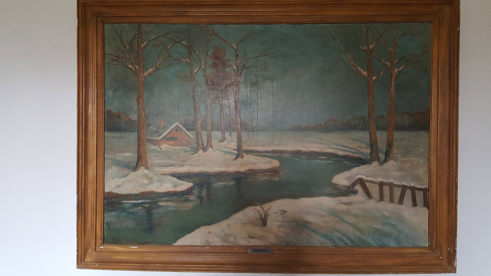 Late 19th Century Winter Landscape - 2