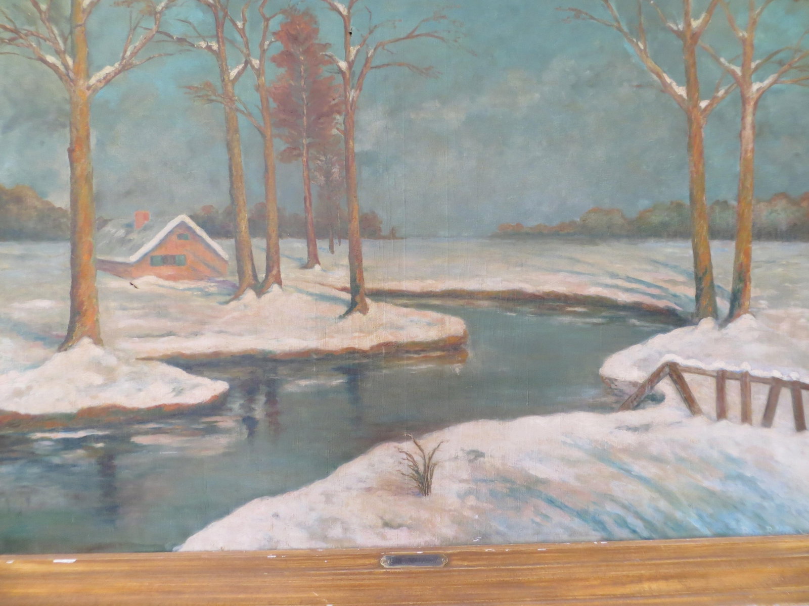 Late 19th Century Winter Landscape - 4