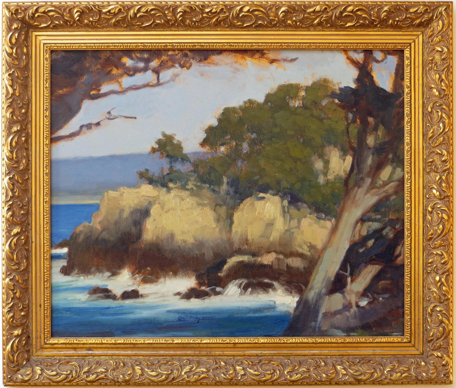 Point Lobos, California Brian Blood Plein Air Oil Painting - 6