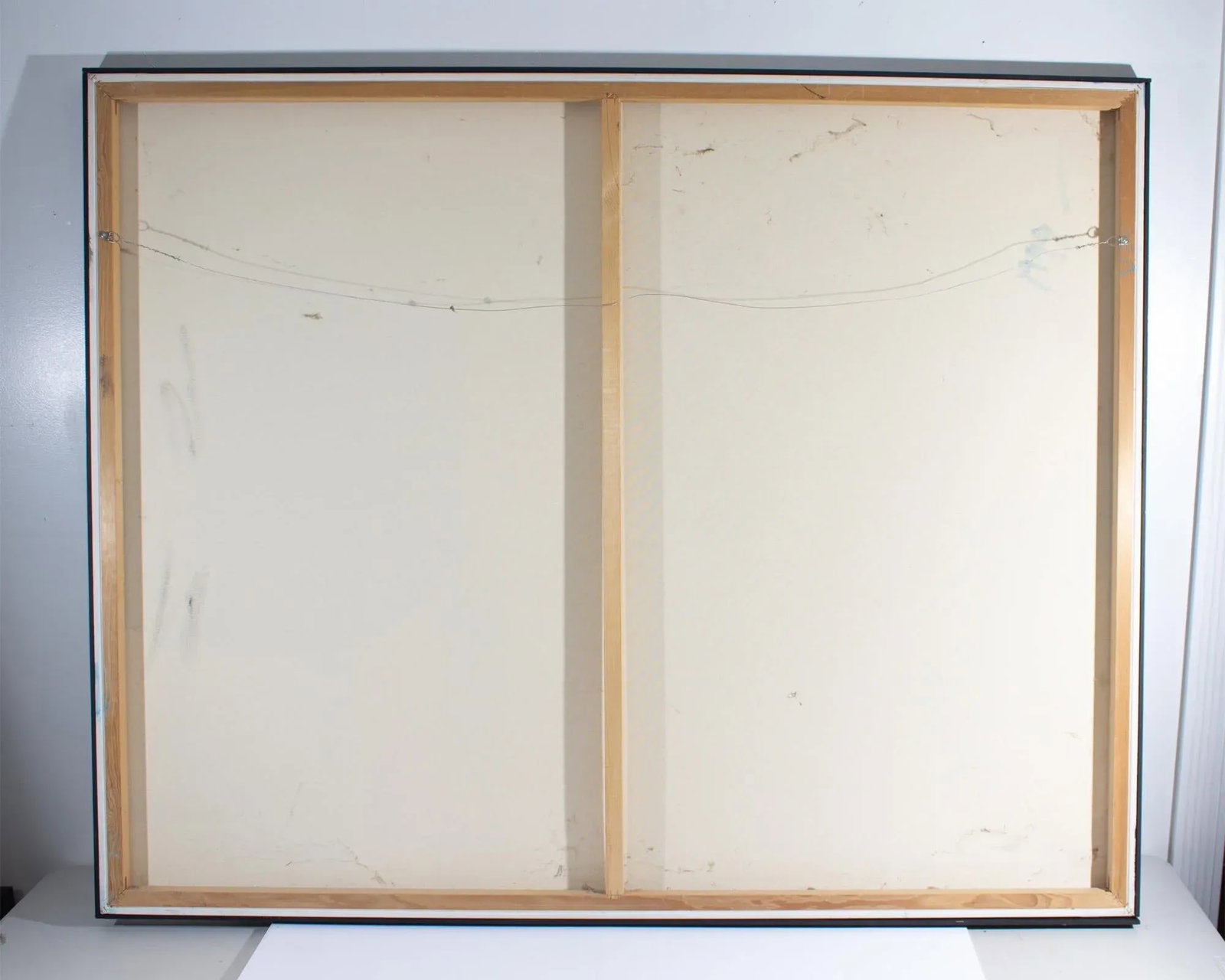 1999 Abstract Mixed Media Painting and Collage on Canvas by Anthony Louis Popcheff - 2