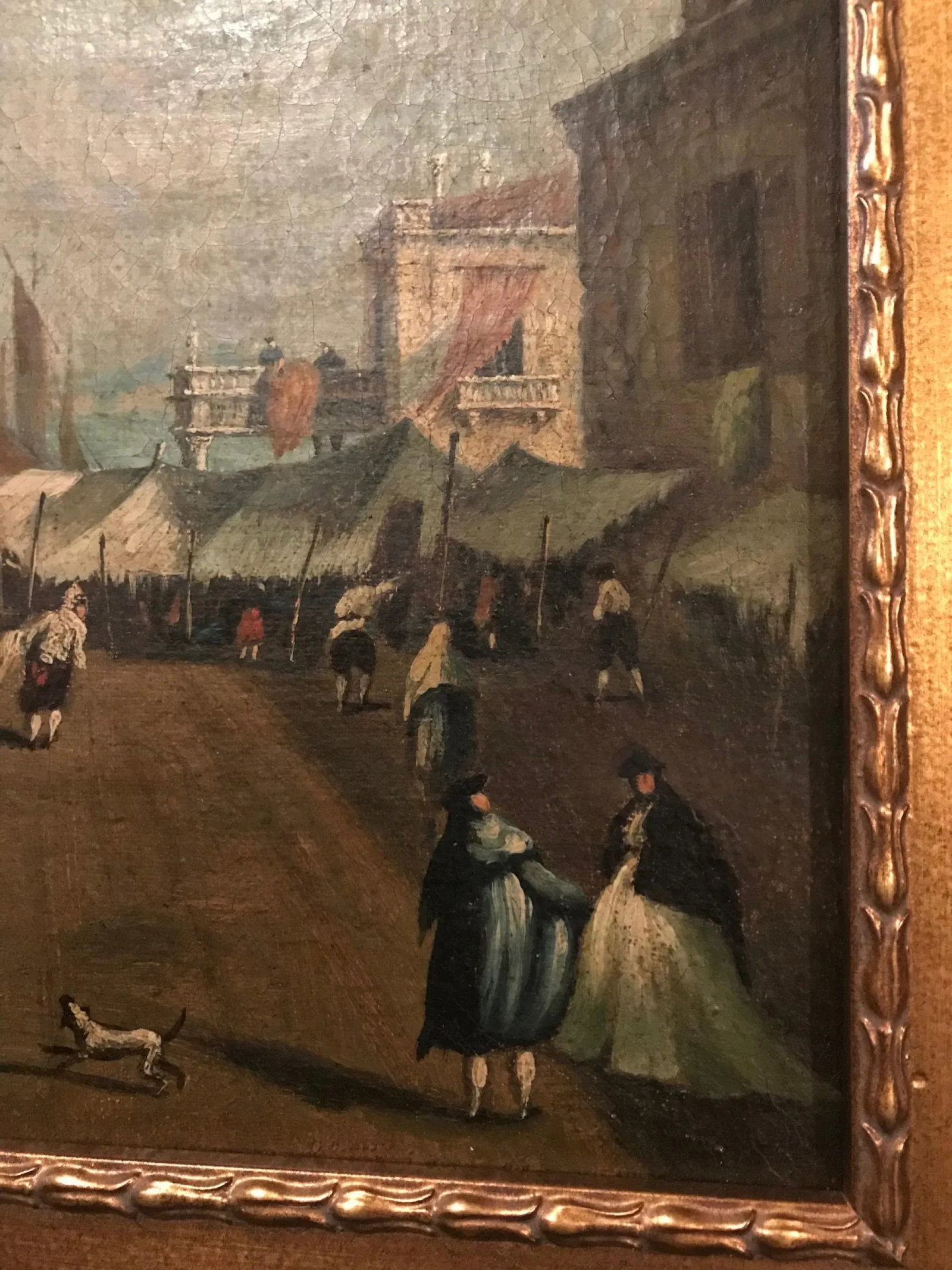 18th Century Giacomo Guardi Old Master Painting of Venetian Lagoon - 4