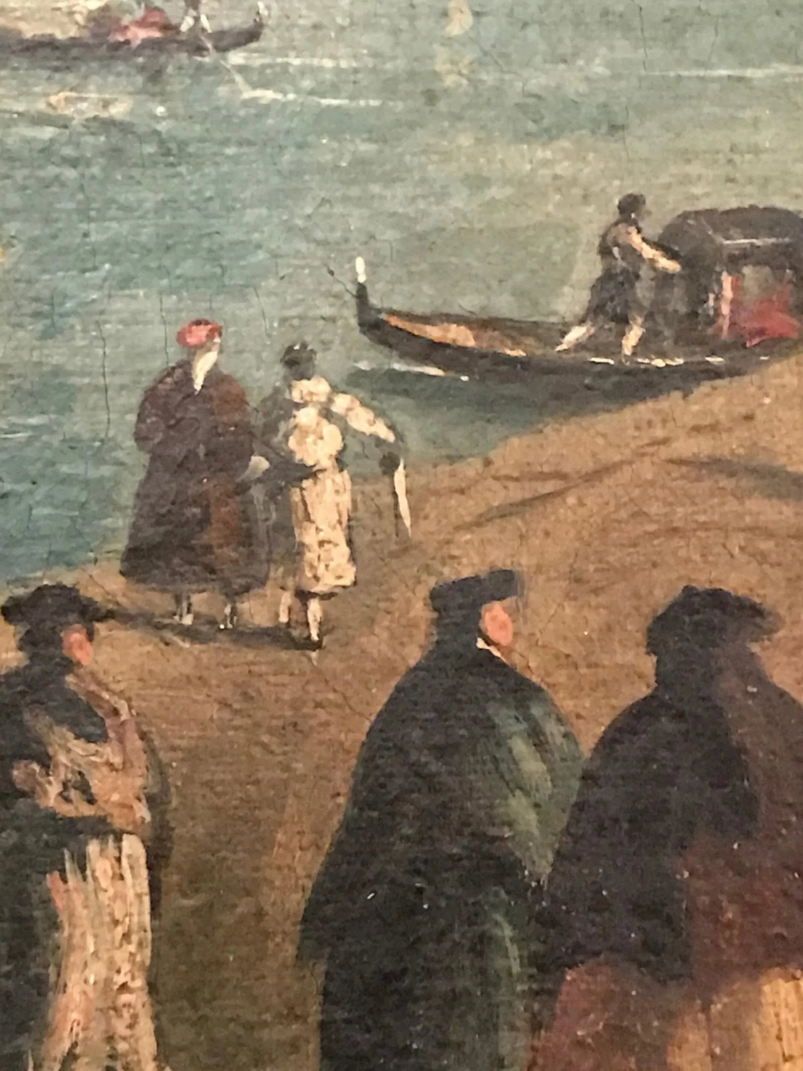 18th Century Giacomo Guardi Old Master Painting of Venetian Lagoon - 5