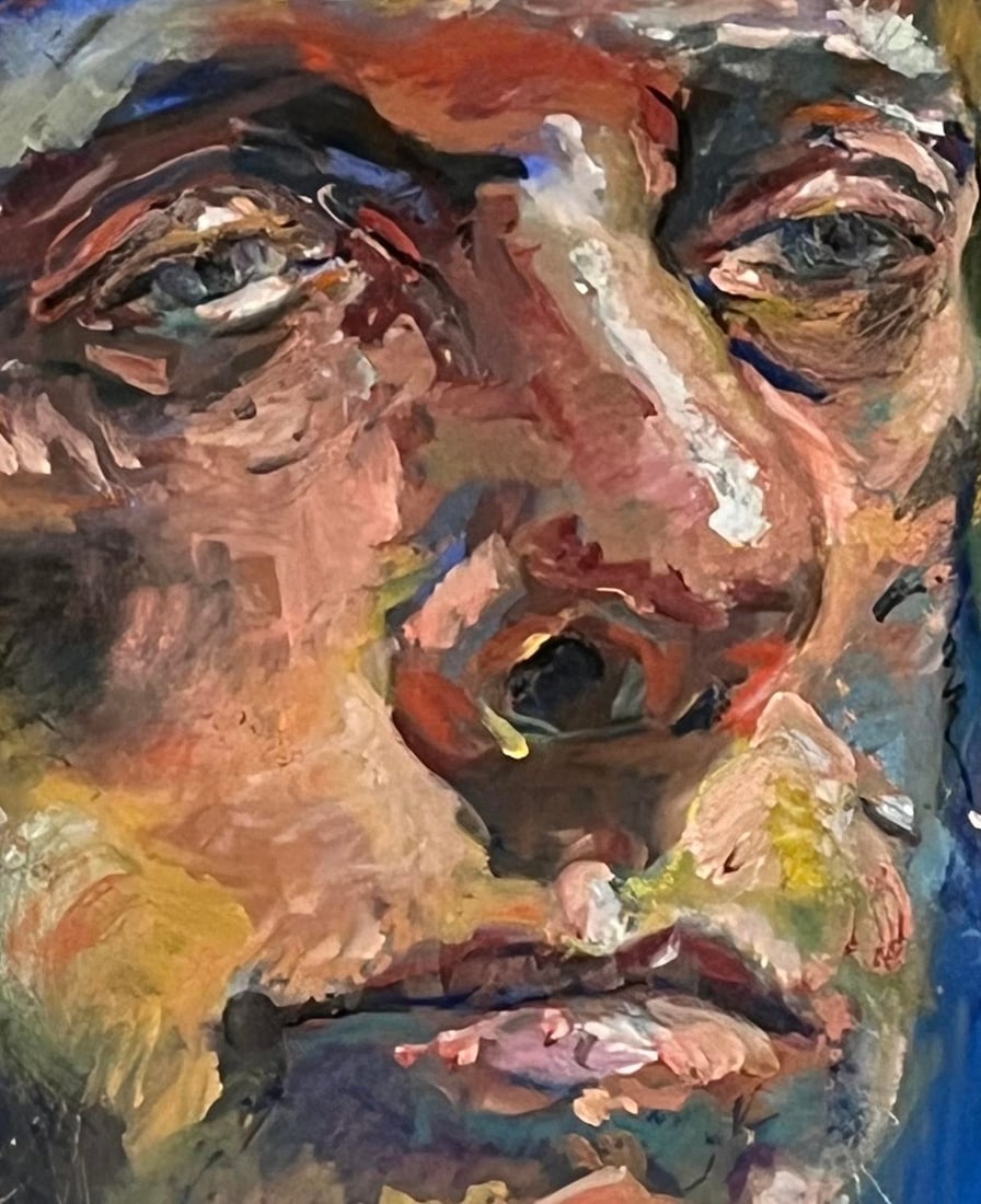 Portrait of a Man, Original Oil Paintings, by Van Ness - 4