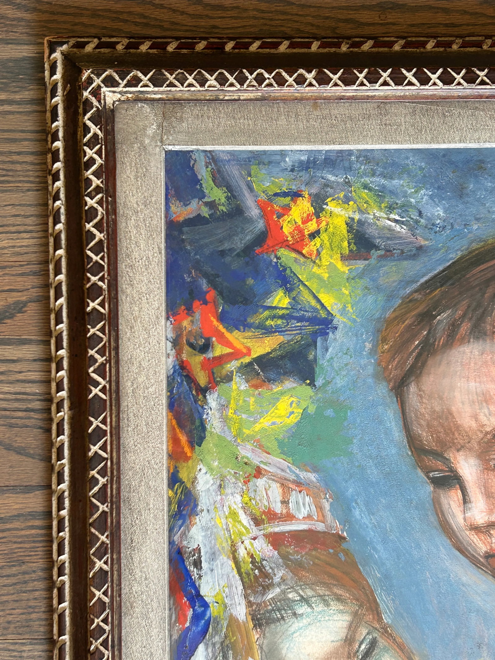Josef Presser Signed Original Painting New York Expressionism Young Boy - 3