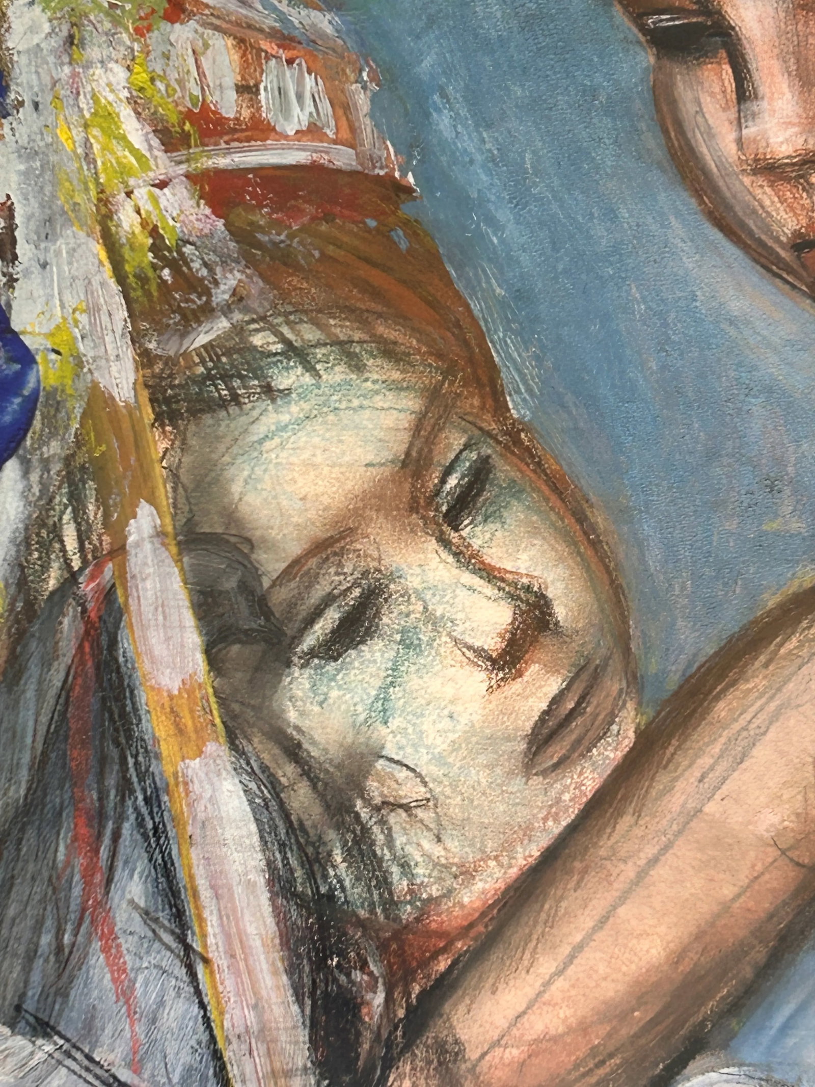 Josef Presser Signed Original Painting New York Expressionism Young Boy - 7