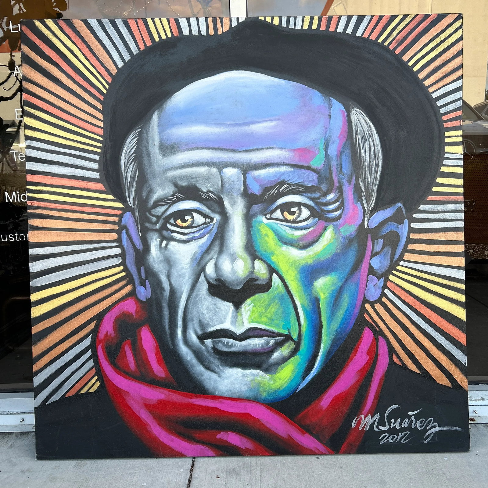 Artist Marcus Suarez Work of Art Signed and Dated - 2