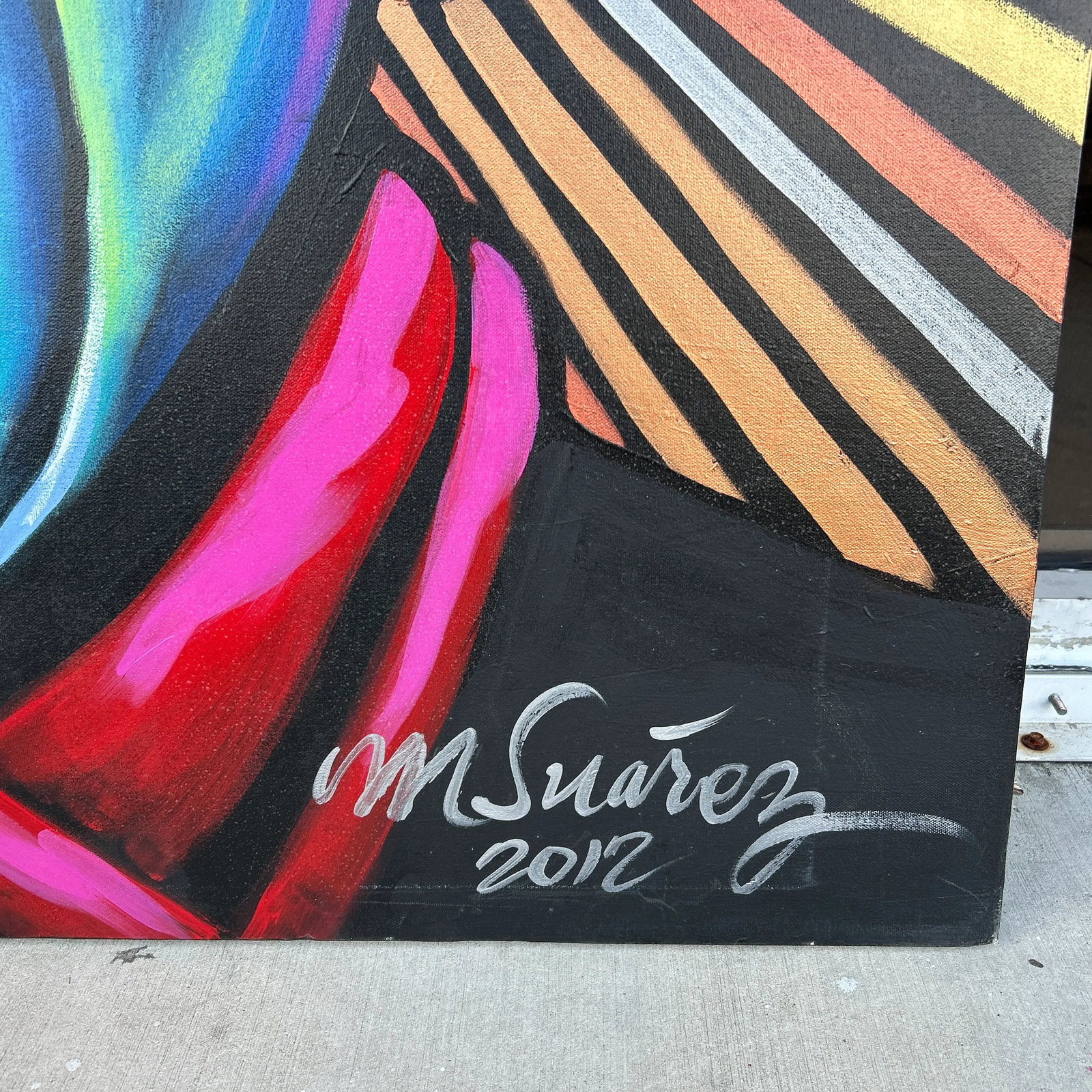 Artist Marcus Suarez Work of Art Signed and Dated - 4