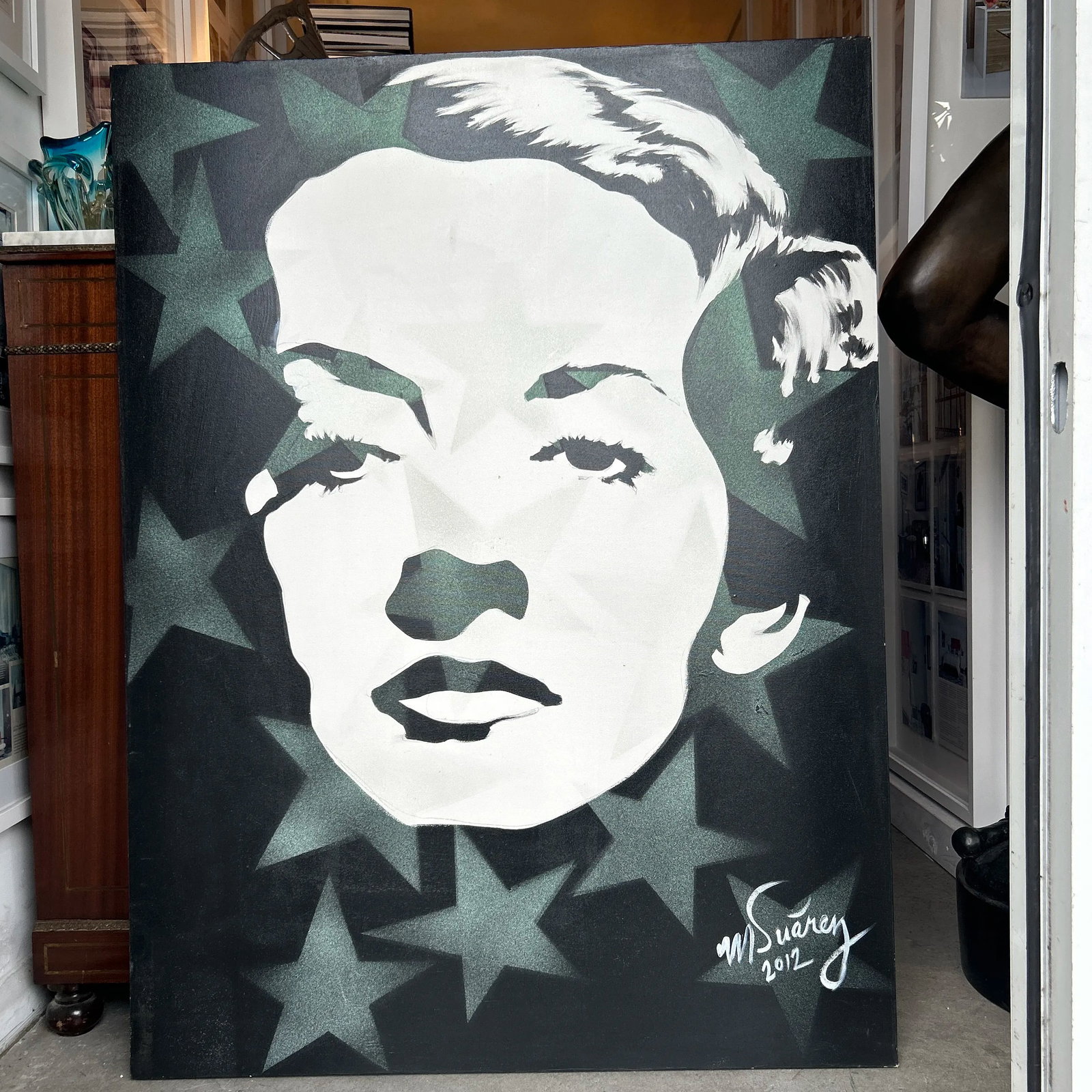 Artist Marcus Suarez Work of Art Signed and Dated - 2