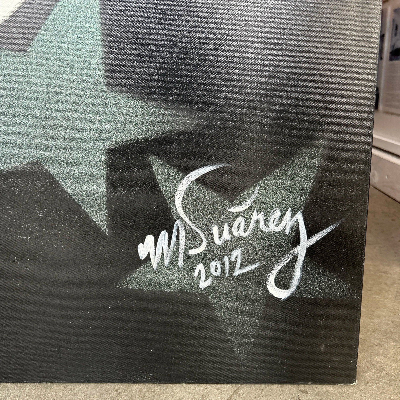 Artist Marcus Suarez Work of Art Signed and Dated - 4