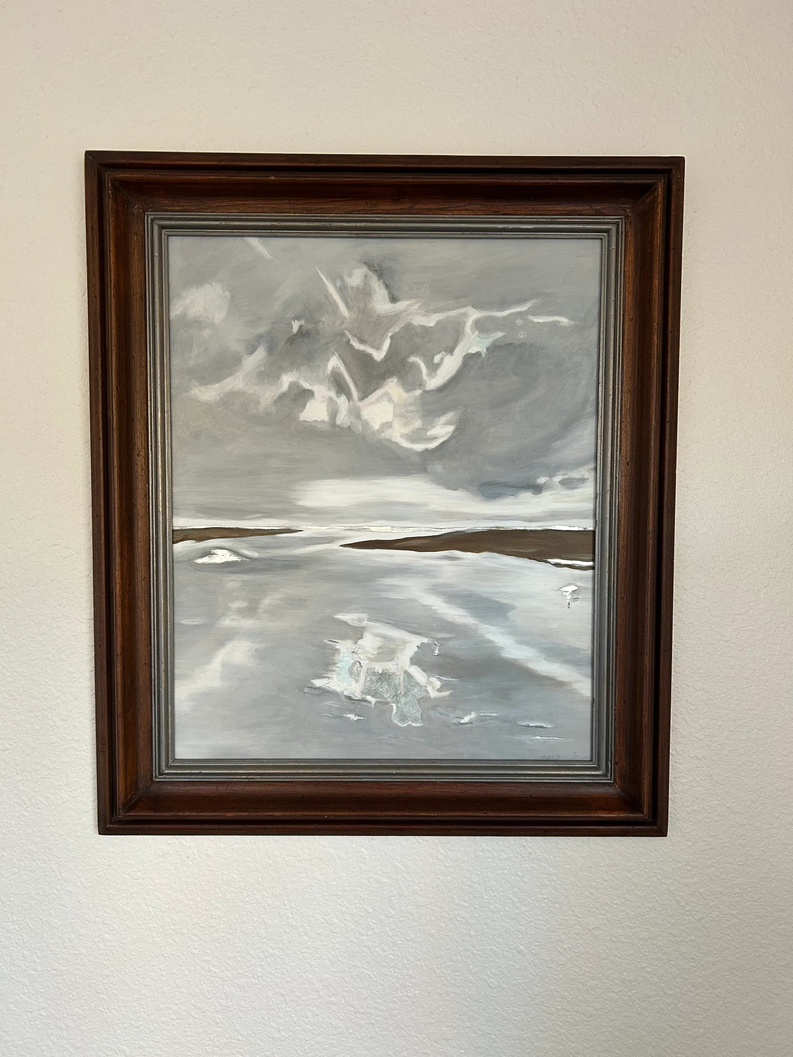 Bolinas Lagoon, Original Oil Painting, Framed - 2