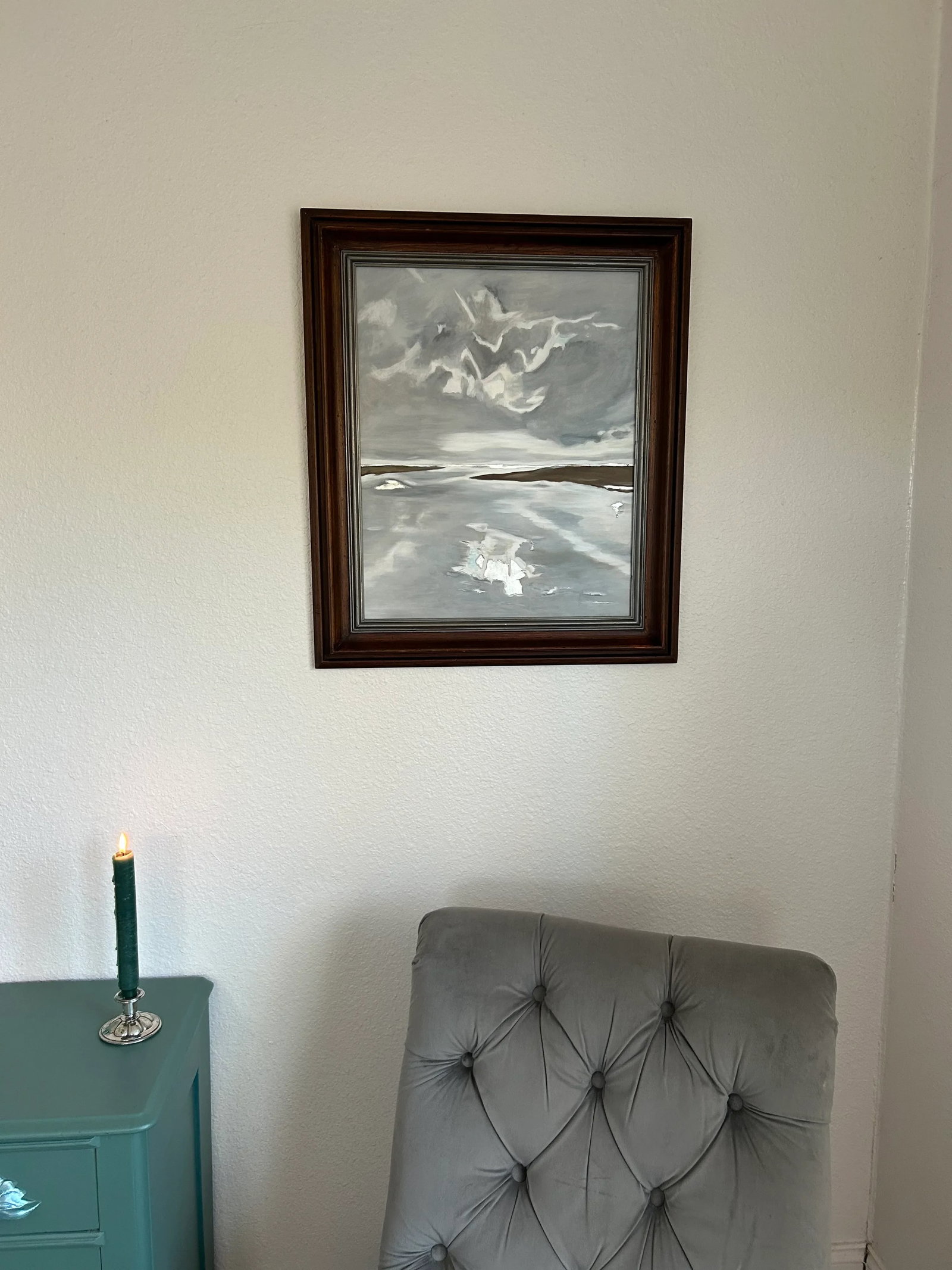 Bolinas Lagoon, Original Oil Painting, Framed - 7
