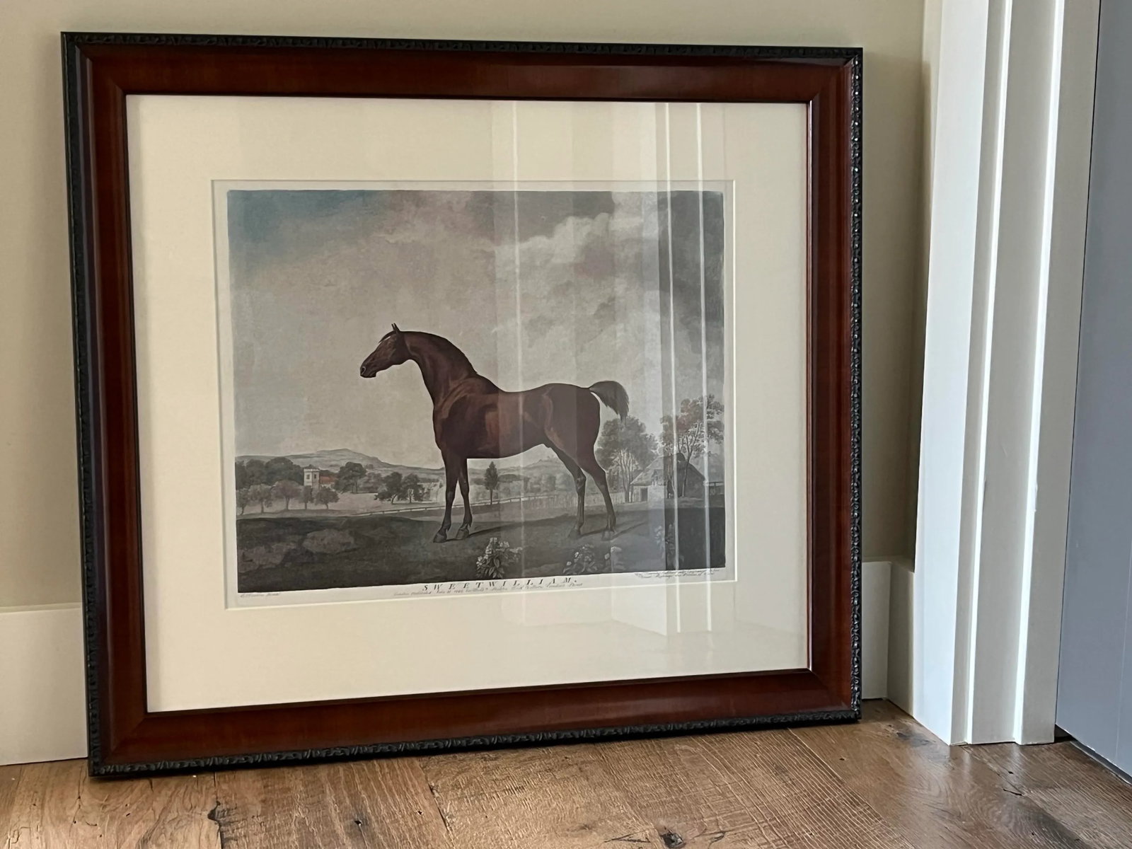 Antique Equestrian Sporting Print : 'Sweet William' - 2