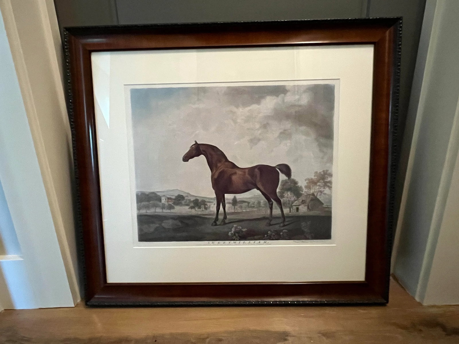 Antique Equestrian Sporting Print : 'Sweet William' - 3