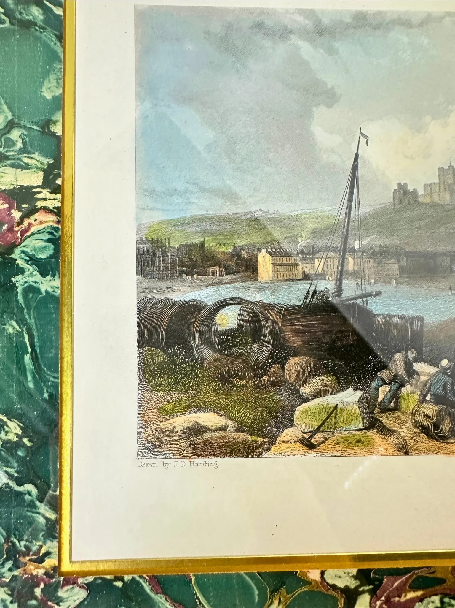 Antique Set of 2 Original Engravings by Various Artists - 10