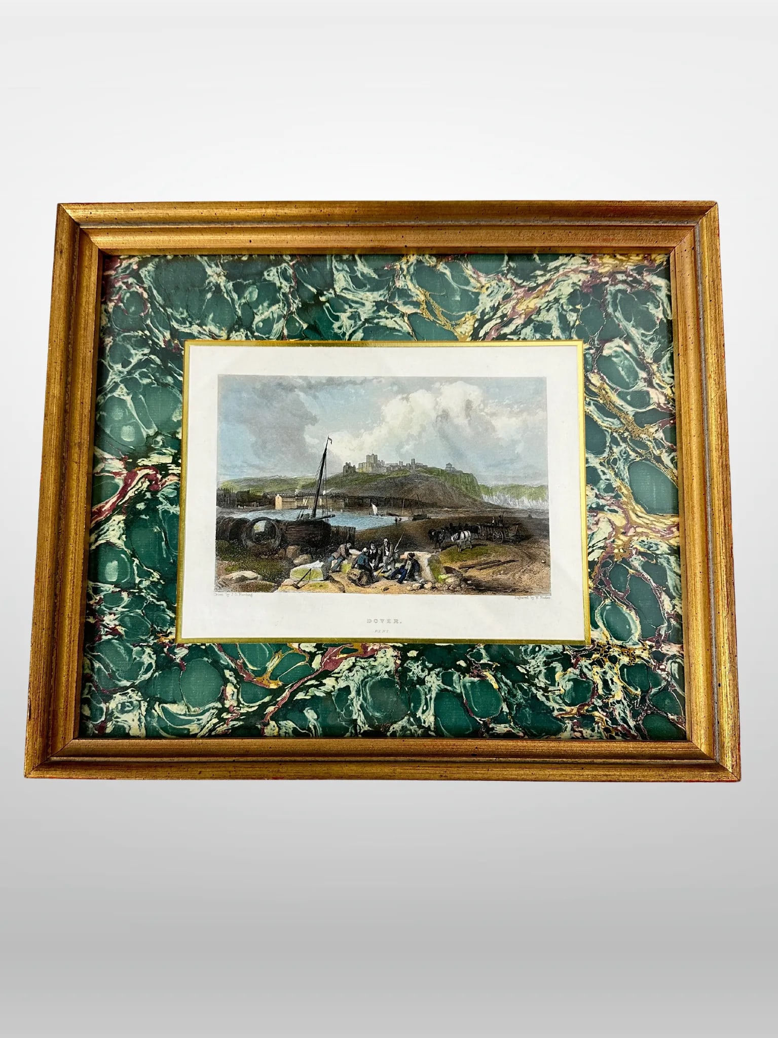 Antique Set of 2 Original Engravings by Various Artists - 3