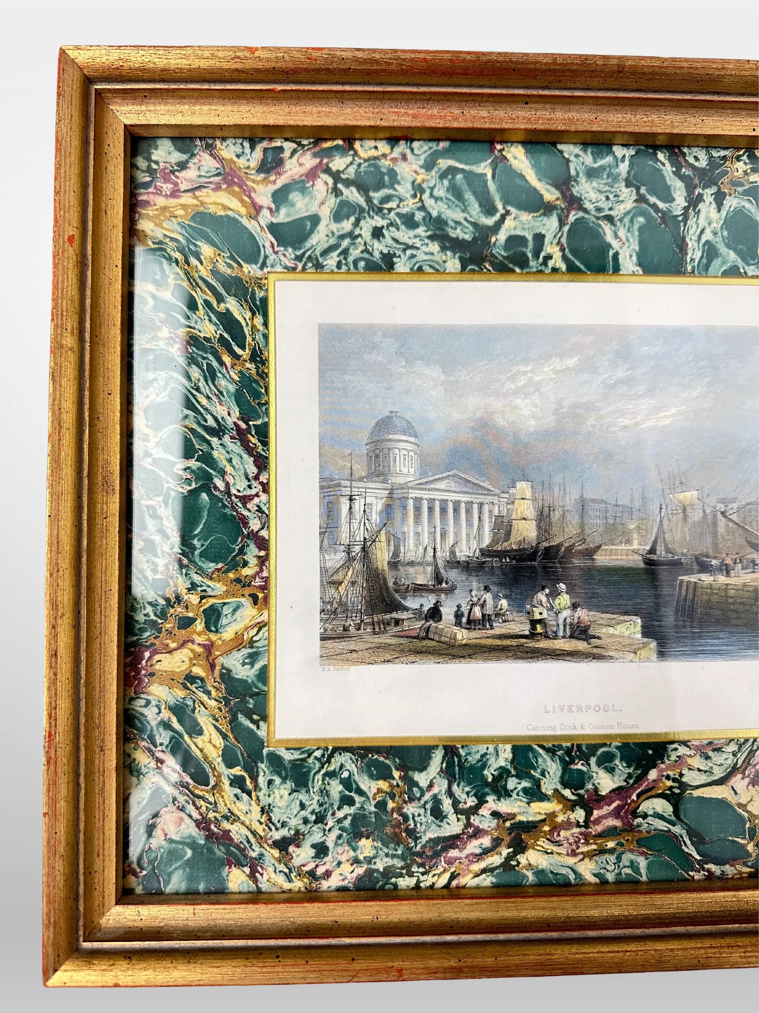 Antique Set of 2 Original Engravings by Various Artists - 4