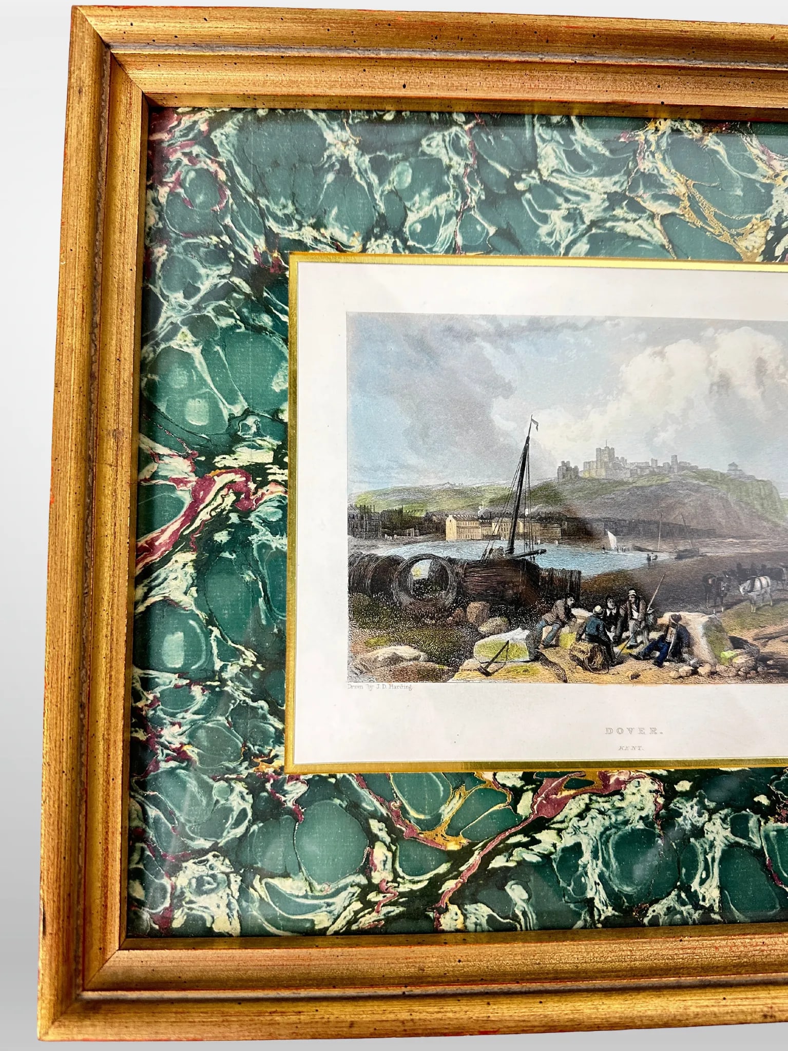 Antique Set of 2 Original Engravings by Various Artists - 6